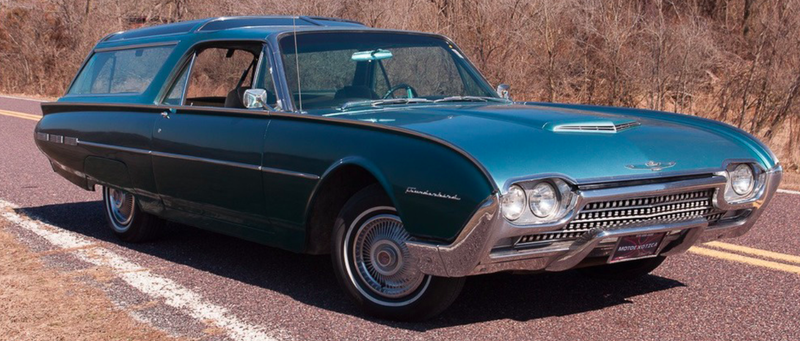 Illustration for article titled Custom Ford Thunderbird Proves Cars Look Better With an Oldsmobile Vista-Cruiser RoofÂ